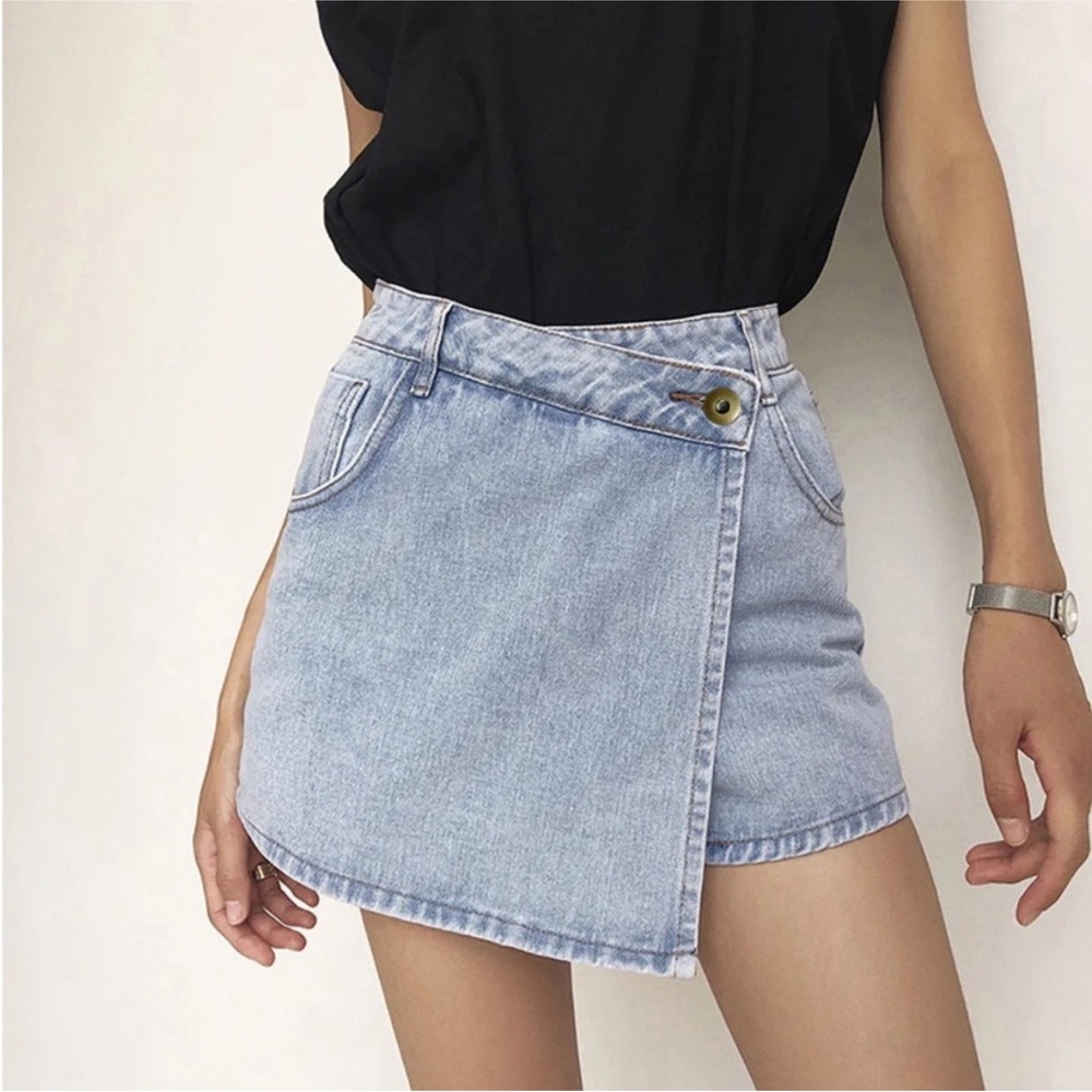Common Sense Denim Skort